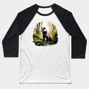 Badger Lover Baseball T-Shirt